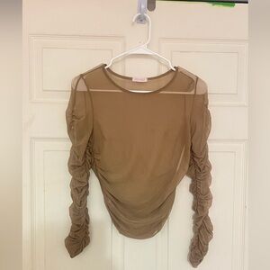 [DONATED] Agaci Sheer Long sleeve Top